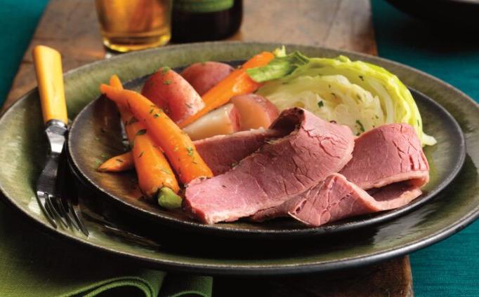 Corned Beef with Red Currant-Mustard Sauce